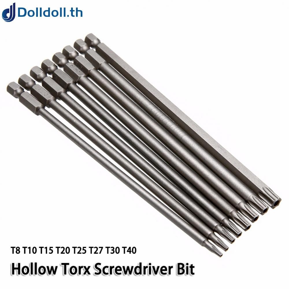[Dolldoll]Screwdriver Bits 1/4 Inch Hex 200mm / 7.78Inch 7.78In 8Pcs/Set Hex Shank