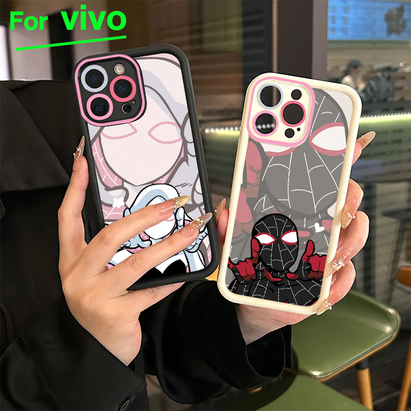 พอดีเป๊ะ เคสโทรศัพท์วิโว่ VIVO สไปเดอร์แมน Y17 Y12 Y15 Y11 Y12i Y17s Y28 Y20 Y20i Y20s Y11S Y12S Y50 Y30 Y30i Y15s