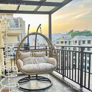 Hanging Basket Chair Indoor Swing Cradle Hanging Chair Lazy Home Balcony Hammock Bedroom Bird Nest Rattan Chair