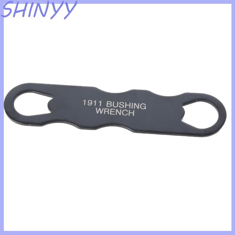 SHI อัพเกรด Barrels Bushing ประแจสแตนเลส Spanner เครื่องมือสําหรับทําความสะอาดและซ่อม 1911 เครื่องมื