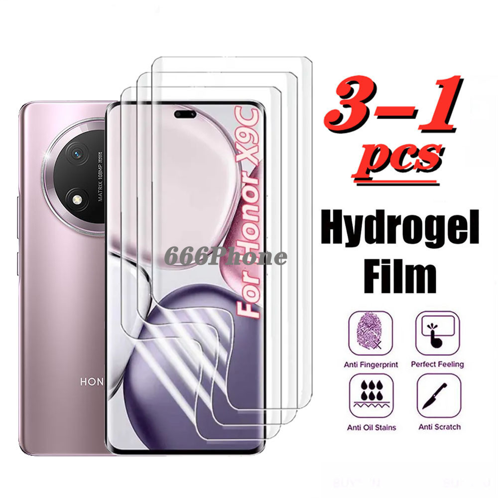 Honor X9C 5G Hydrogel ฟิล์มสําหรับ Honor 400 200 90 Pro Lite X9B X9A 5G X7C X8C X6C X7B X8B X6B X5B X5 Plus Anti ลายนิ้วมือป้องกันฟิล์ม