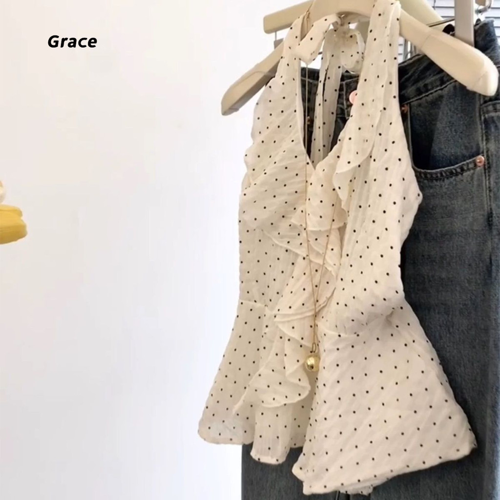 [Grace] เสื้อกั๊กแขนกุดสำหรับผู้หญิง สไตล์ใหม่ฤดูร้อน ทรง.slim-fit GR2992