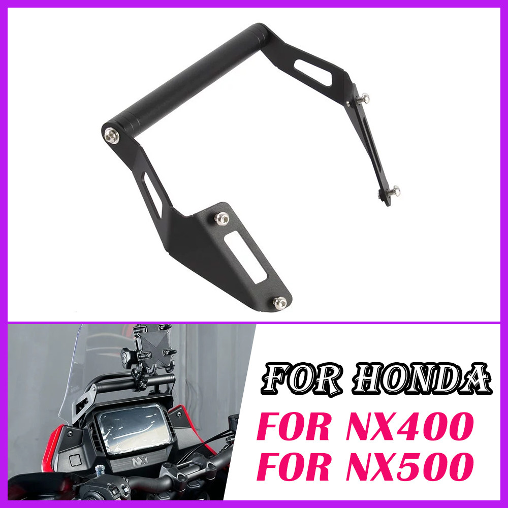 อุปกรณ์เสริมรถจักรยานยนต์ที่วางโทรศัพท์มือถือขาตั้งรองรับ GPS Navigation Bracket สําหรับ HONDA NX400 NX500 NX 400 NX 500 400NX 500NX 2024 2025