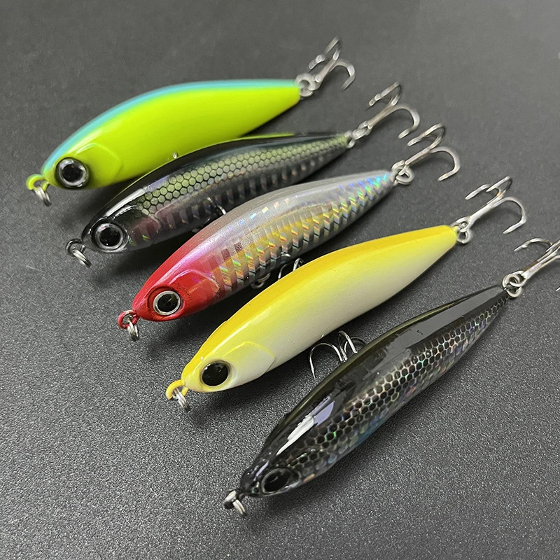 เหยื่อตกปลาระบบน้ำเค็ม สไตล์ Swimbait เคลื่อนไหวคล้ายปลาจริง เหมาะสำหรับการตกปลาในน้ำเค็ม