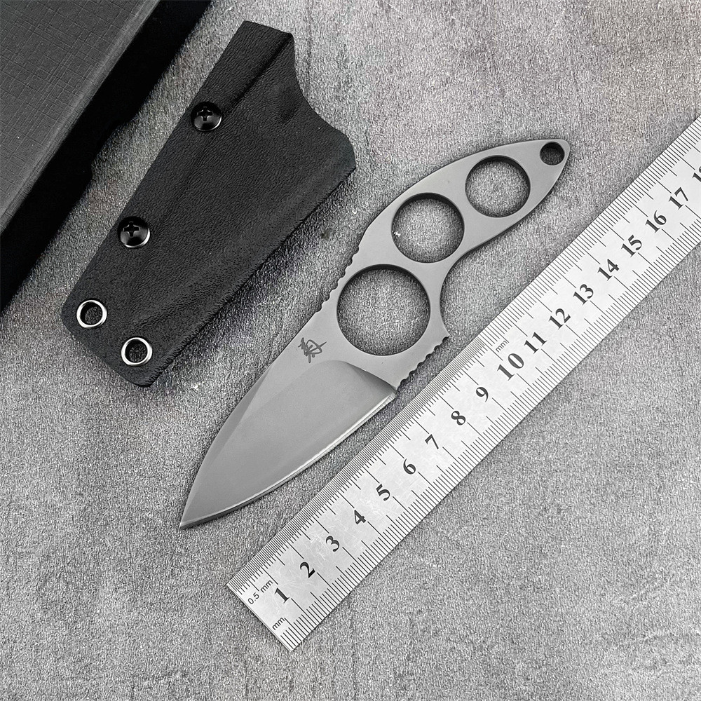 Matsuda Kiku คน ฮอร์เนต Blade ด้ามจับล่าสัตว์มีดตรง 440C ความแข็งสูง