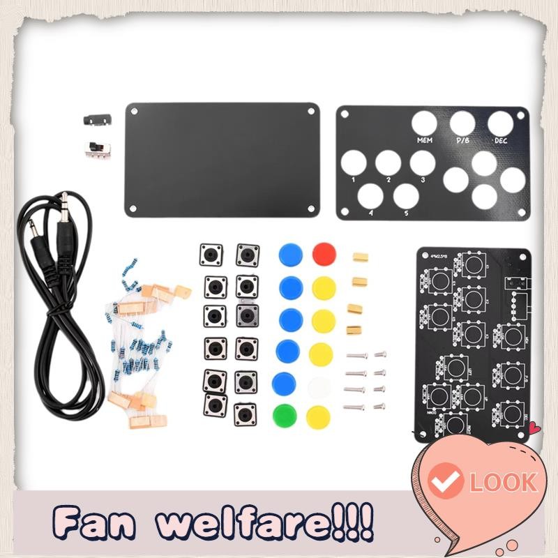 อุปกรณ์เสริมวิทยุสองทางสําหรับ FT-710 FT-991 FT-891 คีย์บอร์ดควบคุมระยะไกล DIY ชุด