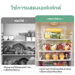 ถุงซิปล็อกสำหรับอาหาร ถุงความสดของอาหาร ทนความร้อนและเย็น การปิดผนึกที่ดี
