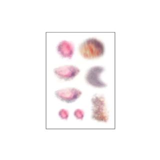 ชุดสติกเกอร์ฮาโลวีน 4 ชิ้น/เซ็ต ลายบาดแผลและรอยสัก ทนน้ำได้ สำหรับคอสเพลย์และการตกแต่งปาร์ตี้