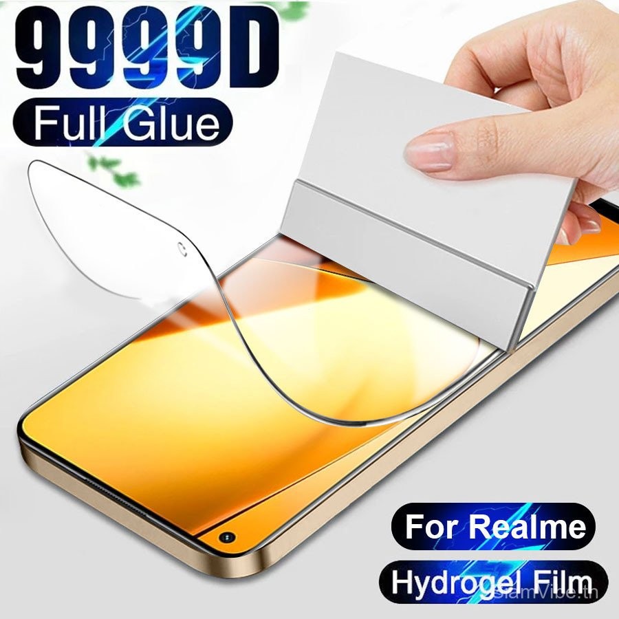 999D Hydrogelฟิล์มFullโทรศัพท์ป้องกันหน้าจอสําหรับRealmeหมายเหตุ60X 60 50 14 Pro + 13 12 + 11 C67 C6
