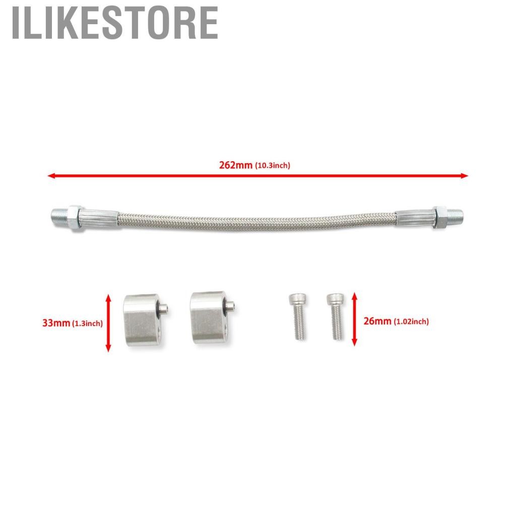 Ilikestore ILIKESTORE-TH LS Engine 3-BOLT DBC DBW GEN 3 BOTHLE BOTHLE BYPASS อลูมิเนียมชุดท่อน้ำหล่อ