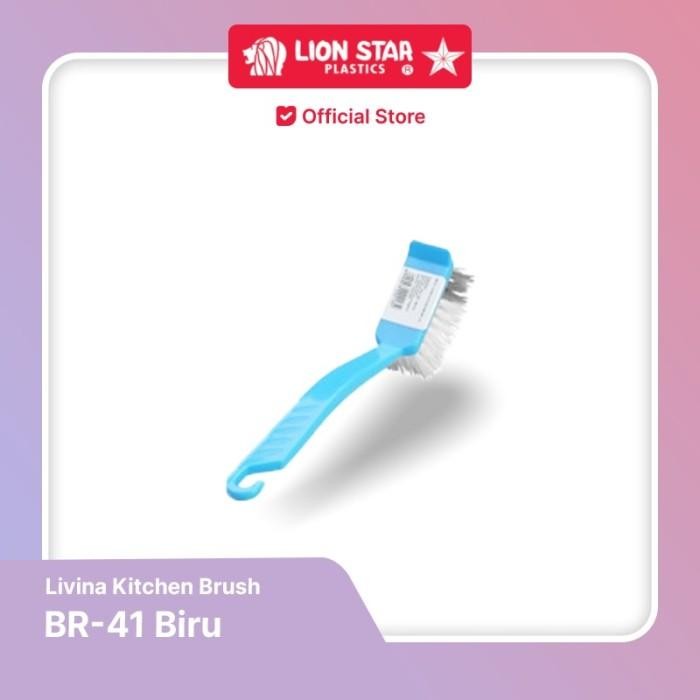 LION STAR Livina Kitchen Brush เบอร์ 41 พี่ชาย-41 แปรงห้องครัว