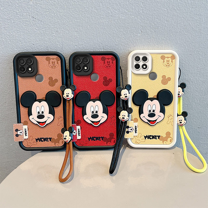 เคส OPPO a15 เคส OPPO a15s เคสโทรศัพท์หนังการ์ตูนสําหรับ