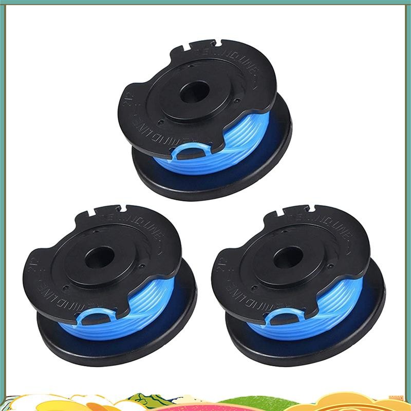 3Pack String Trimmer เปลี่ยน Spool Line 29252 29092 สําหรับ Greenworks 20V 24V 40V 80V Weed Eater ไร