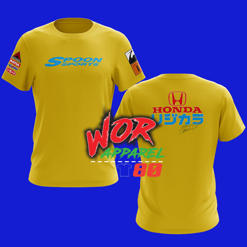 BAJU SPOON SPORTS HONDA RACING FD JAZZ EK DC5 TYPE R MUGEN JS RACING,