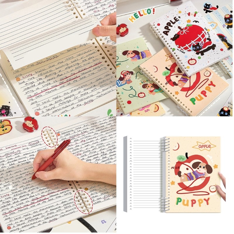 Love* A 5 B5 Writing Notebook Journal Notebook Lovely Spirals Notebook for Student