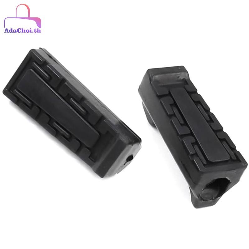 AdaCoi 1 คู่ยางด้านหน้าเหยียบ Footrest หมุดเท้าสําหรับ YBR 125 Repose Pieds Moto อุปกรณ์เสริมรถจักรย
