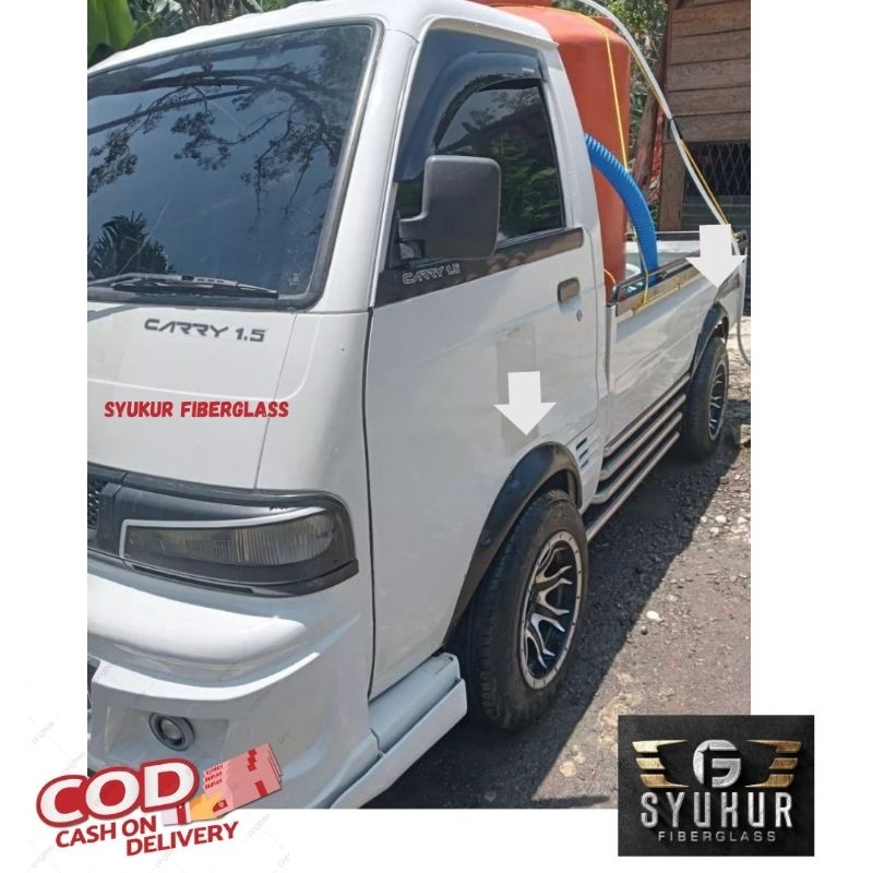 DCM Modified Over Fender Pick Up Carry 1.0 1.2 Futura T120s Gran Max 2 ชิ้นหรือ 4 ชิ้น