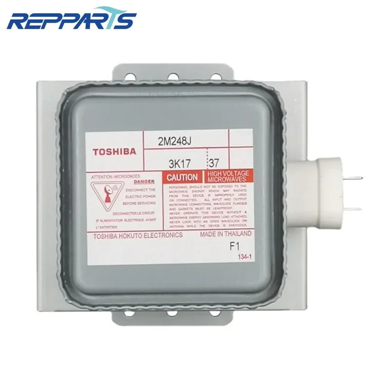 ใหม่ 2M248J Air-Cooled Magnetron 1000W 2M248 สําหรับ Toshiba เตาอบไมโครเวฟอุตสาหกรรมอะไหล่