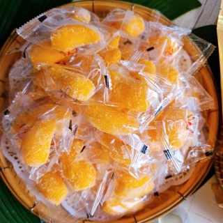 กินเพลิน✨เยลลี่มะม่วงอกร่องทอง 150 กรัม เปรี้ยวอมหวาน รสมะม่วงเต็มคำ หอม นุ่ม เคี้ยวหนึบ