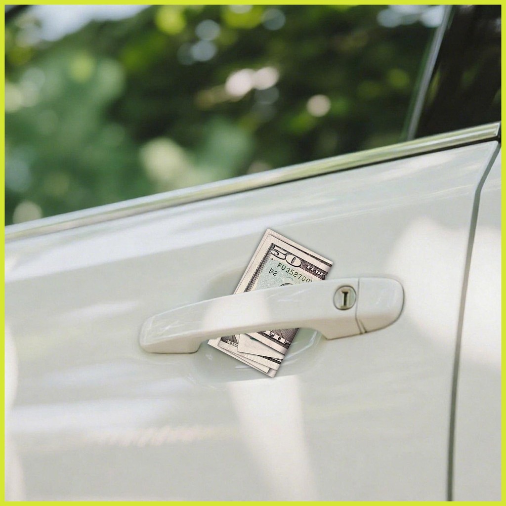 การ์ดจอดรถไม่ดี การ์ดกระดาษจอดรถไม่ดี 50 Dollar Bill 50 ชิ้น Fade-Resistant กระดาษ Props Gag Joke Ga