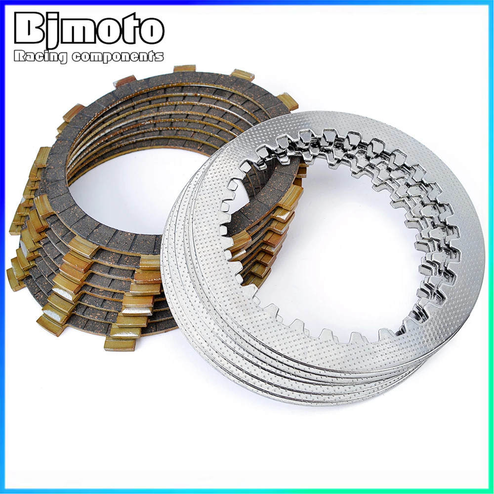 แผ่นแรงเสียดทานคลัทช์สําหรับ Yamaha TT500C TT500D TT500F TT500G TT500H SR500 SR400 SR400SP SR400 XT5