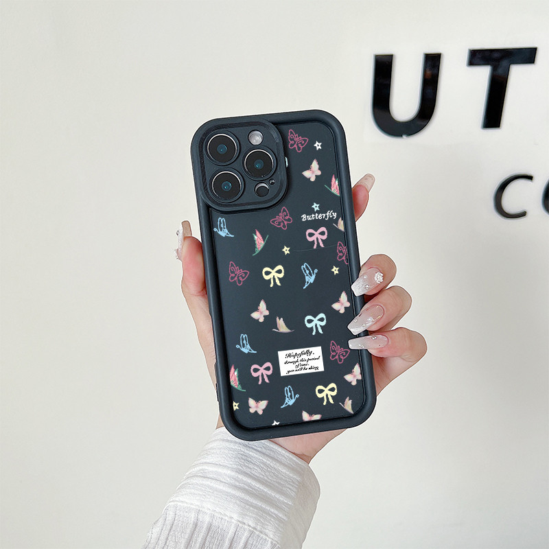 จัดส่งจากประเทศไทย ผีเสื้อสีสันสดใสเต็มจอ for VIVO Y17 Y12 Y15 Y11 Y12i Y100 Y200E Y19s Y29(5G) - รูปที่ 3