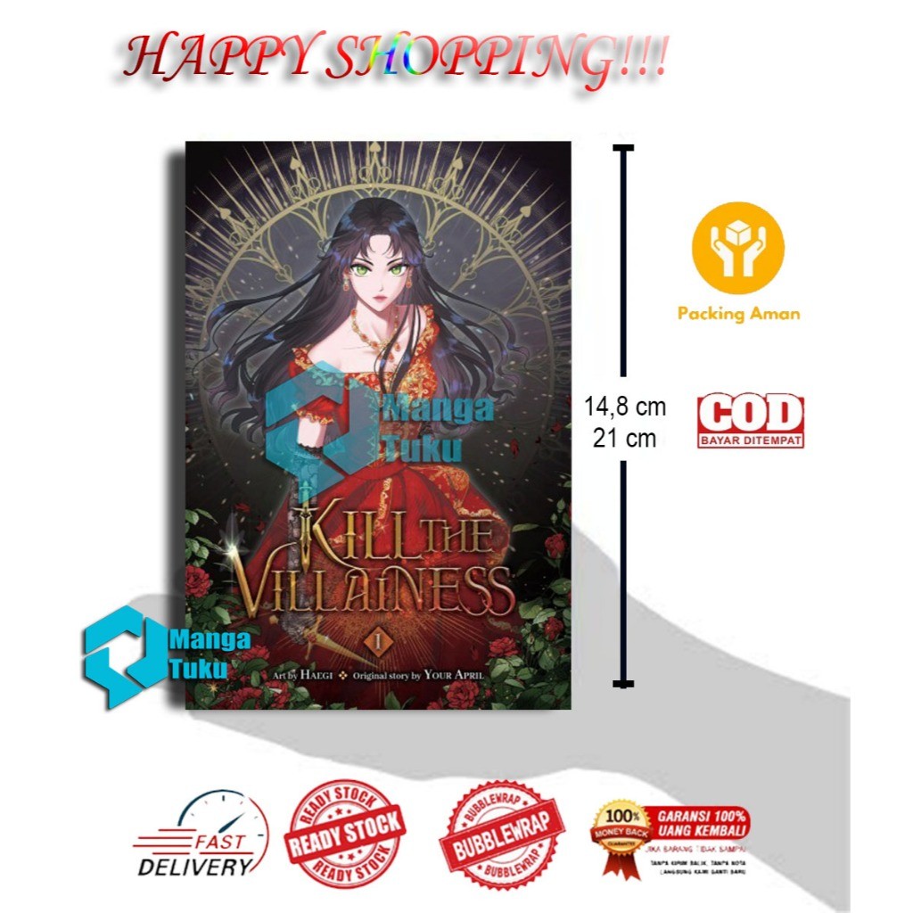 การ์ตูนมังงะ: Kill the Villanesss v01 เมษายนของคุณ, Haegi Manga Tuku