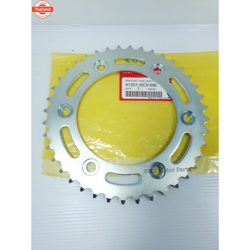 CRF 250L ชุดสเตอร์หลัง 40 ฟัน Honda CRF 250L,CRF 250M แท้