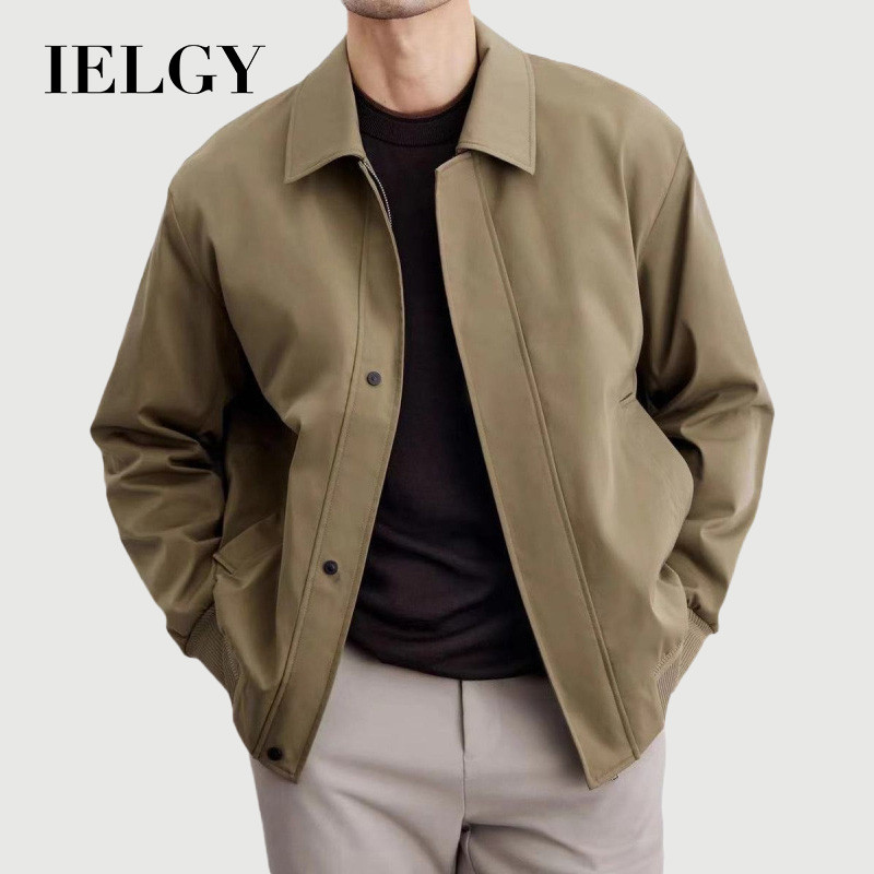เสื้อแจ็คเก็ตสไตล์เกาหลีใหม่ ดีไซน์ Lapel ให้ความรู้สึกไฮเอนด์ ในเฉดสีทึบ