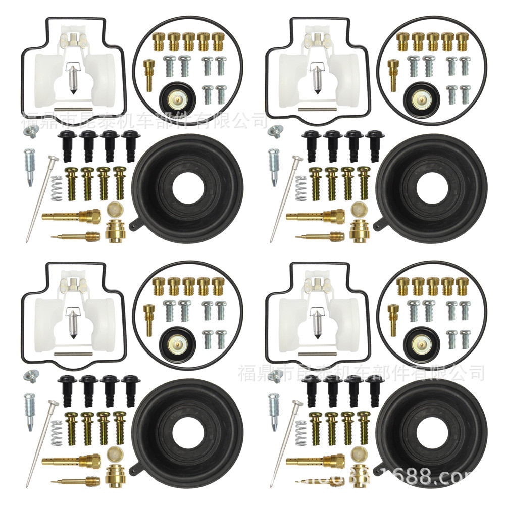 ชุดซ่อมคาร์บูเรเตอร์ 4 ชุดเหมาะสําหรับ Kawasaki Ninja ZX9R GPZ900R ZX900