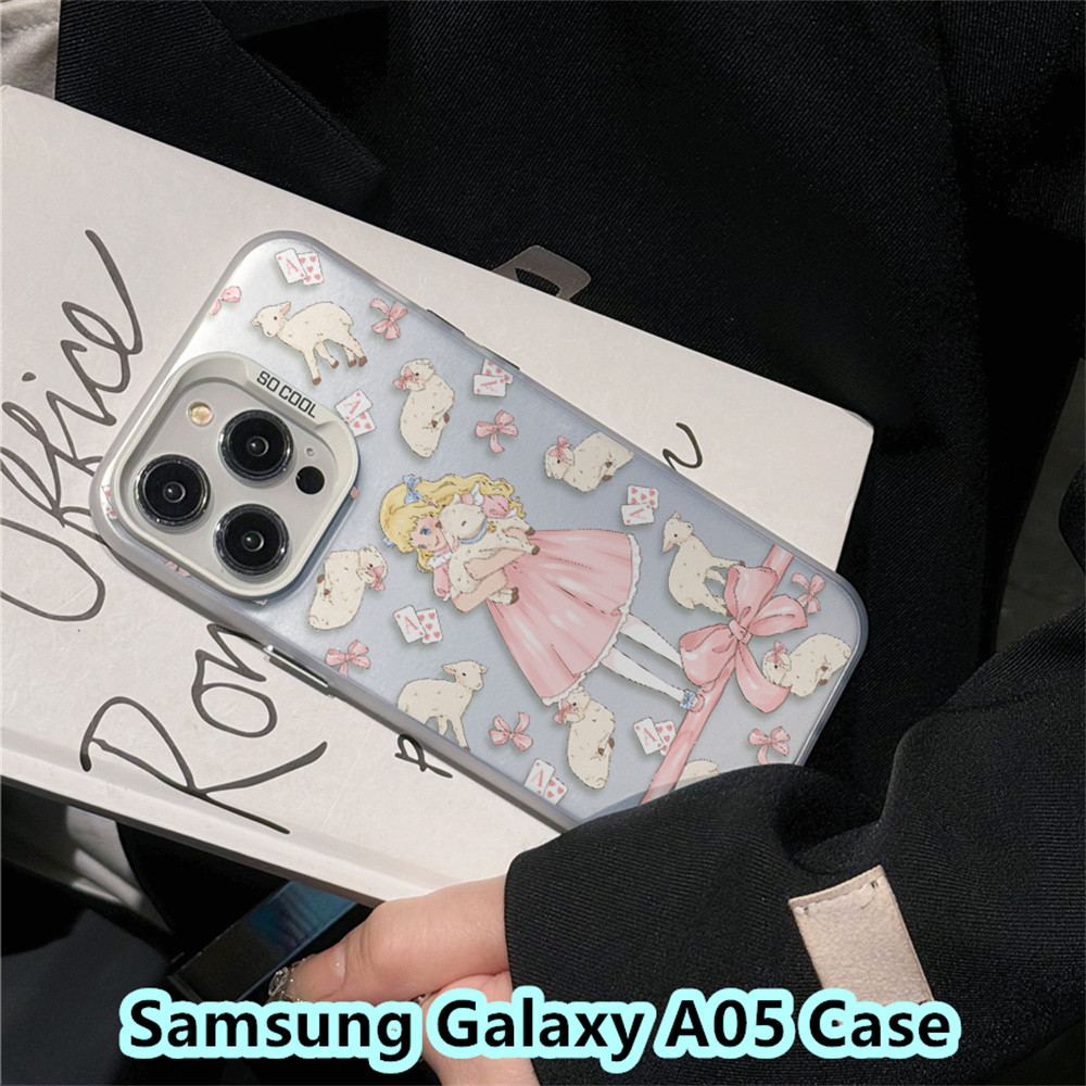 InnovationFor Samsung Galaxy A05 Case Silicon Mobile Phone Case Cover Casing Trend Cartoon Couple St