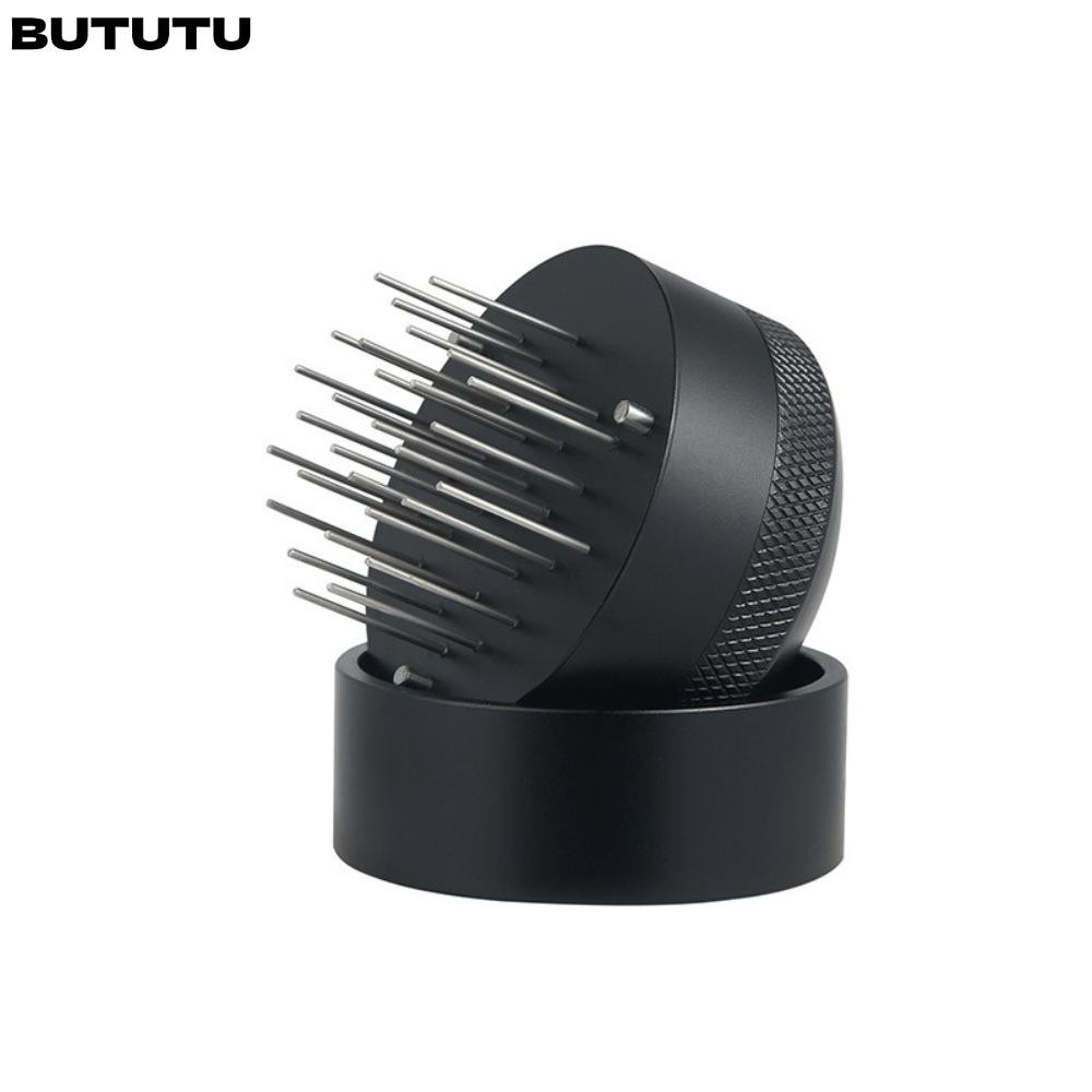 BUTU Coffee Espresso Stirrer, ฐาน 21 เข็ม Espresso เข็มจําหน่าย, Universal 51/58 มม. Portafilter WDT ผงกาแฟกวนเครื่องมือ Bar Bar Barista