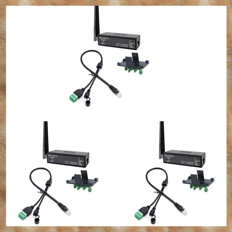 [KYG] 3X Serial Port RS485 เป็นอุปกรณ์ WiFi Server Module Converter -EW11A-0 Modbus Protocol Data Tr