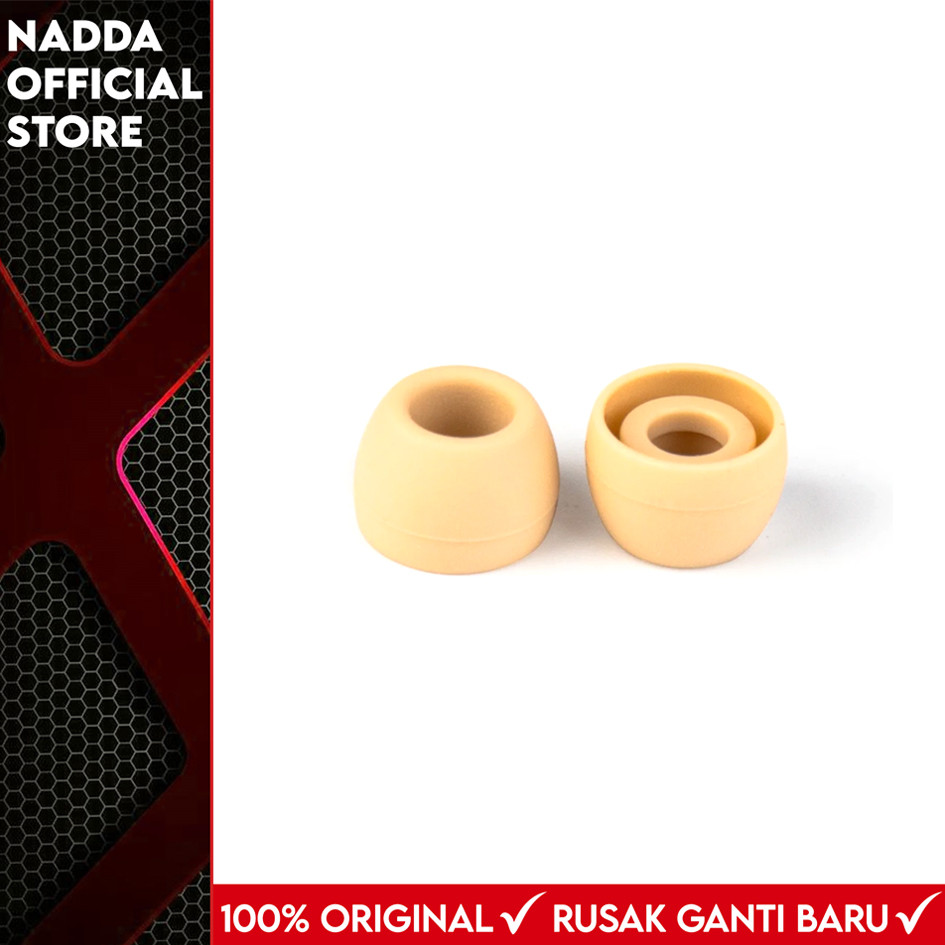 KBEAR Coffee Eartips ซิลิโคนอ่อนนุ่มเปลี่ยน IEM หูฟัง Eartips