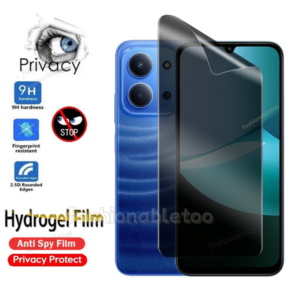 สําหรับRedmi15C 5G Anti-spy Hydrogelฟิล์มสําหรับRedmi 15 C 15C 1 5 Redmi15 C Redmi15C 2025 ความเป็นส