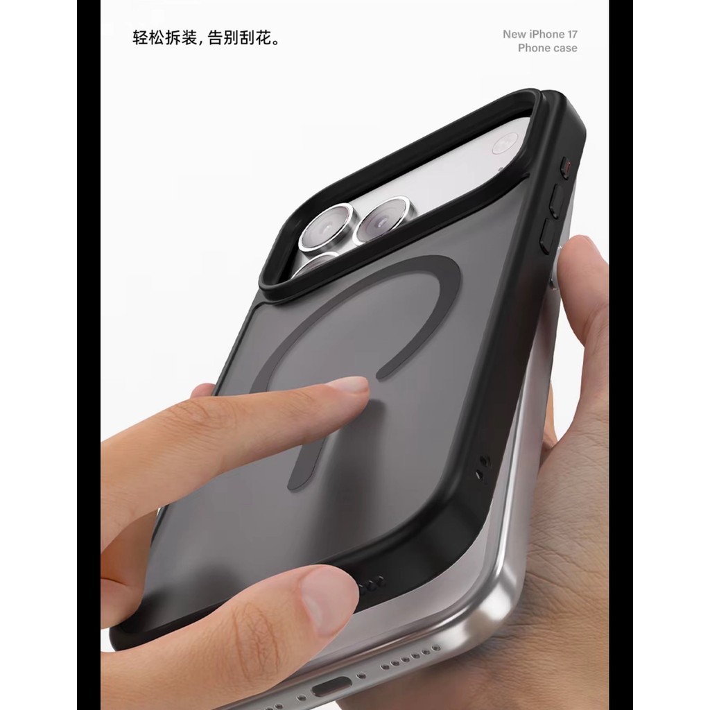 เคสผิวด้าน ชาร์ได้ สำหรับ iPhone 17 Promax / 17 / 17Pro / 17Air / 17Promax / 16,15,14,13,12,11 Pro Max พร้อมส่ง 016 - รูปที่ 7