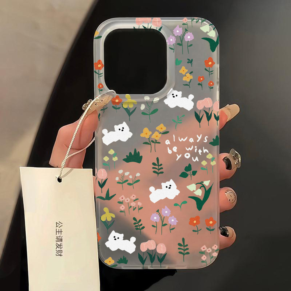 เคสกันกระแทกสำหรับ For iPhone 13 14 Pro Max 11 12 15 pro max 15 Plus 14 plus ปกลายการ์ตูน เคสใส เคสโทรศัพท์มือถือแบบนุ่ม
