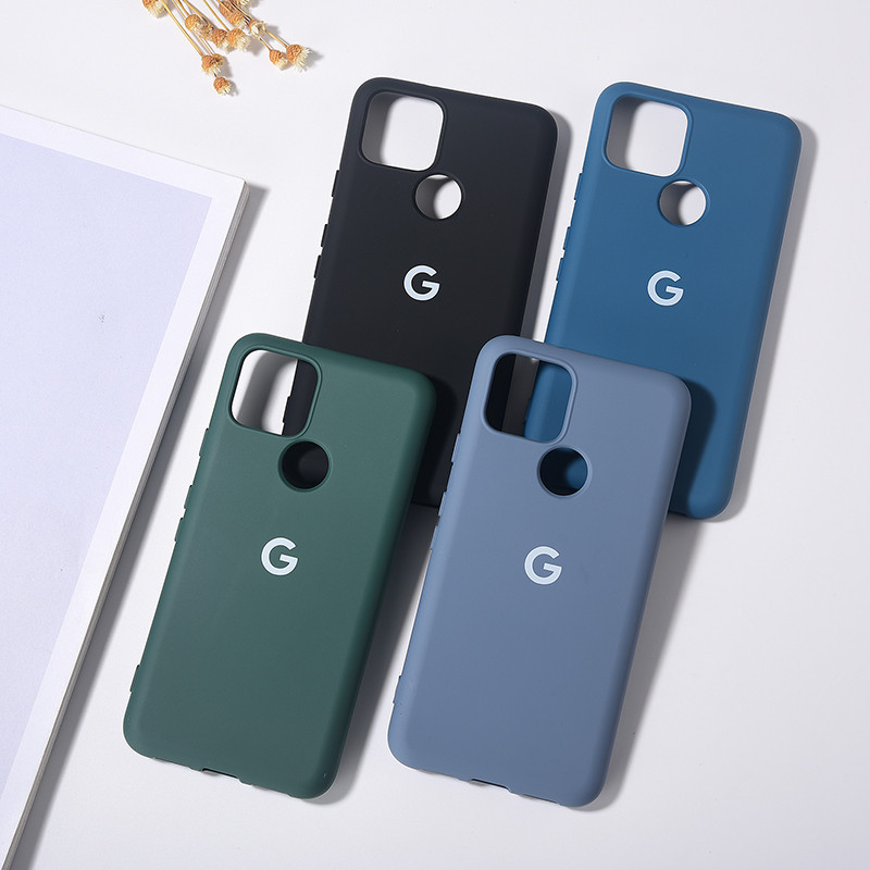 หรูหราซิลิโคนเหลวกันกระแทก Soft Case สําหรับ Google Pixel 5 5A 6 6PRO 6A Pixel5 Pixel5A Pixel6 Pixel