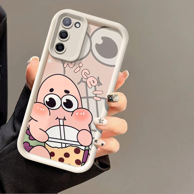 การ์ตูนการ์ตูน Graffiti เคสซิลิโคนนุ่ม Shock-proof กรณี Angel Eye เคสโทรศัพท์เหมาะสําหรับ OPPO A55 5G/A53S 5G/A56 5G/A55s PEMM00