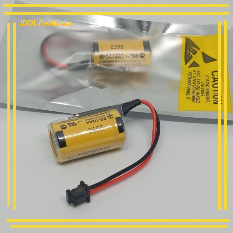 ราคาถูก! BR-1/2AA Lithium E2PNแบตเตอรี่ สินค้าพร้อมส่งในไทย BR-1/2AA BR1/2AA YASKAWA BATTERY 3V