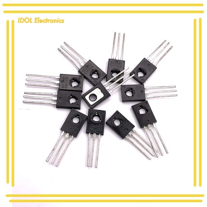 ราคาถูก! BD135  BD136  BD139  BD140 BD233  BD234  BD235  BD236   BD237  BD238 ทรานซิสเตอร์แพ็ค3ตัว ก