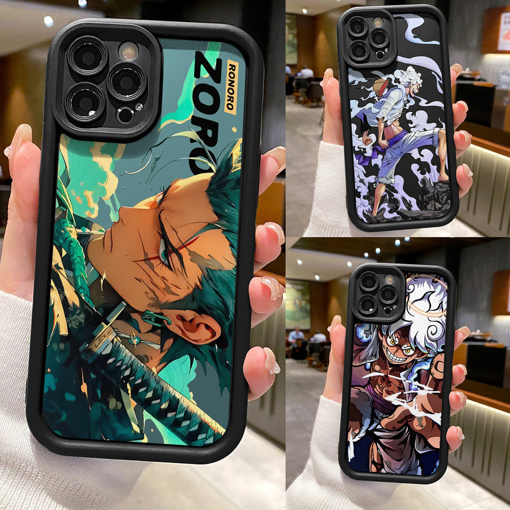 เคส OPPO A16 A18 A60 A79 A18 A54 A5S A15 A17 A3S A16 A58 A57 A5 A9 A31 2020 A77S A12 A38 A92 อะนิเมะซามูไร เคสโทรศัพท์