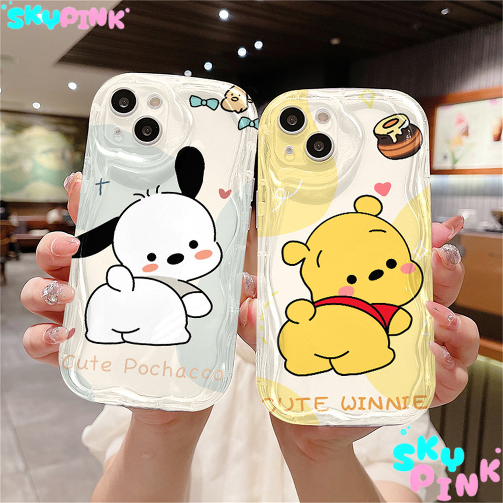 หูใหญ่สุนัขสําหรับOPPO A7 A78 A15S A52 A12E A76 A93 A5S A16 A12 A3S A17K A15 A38 A94 A17 A18 A57 A9 