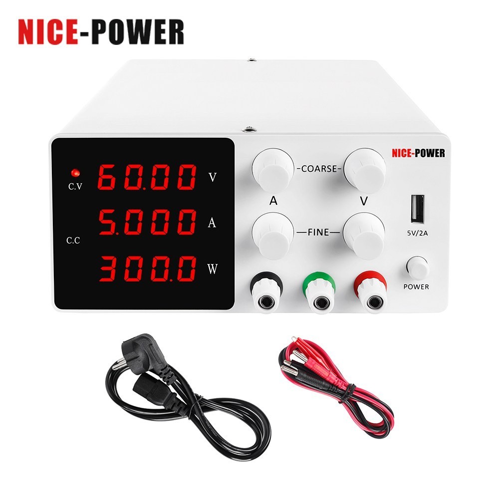 ❈Adjust DC La bPower Supply Adjustable Bench Source 30V 10A 60V 5A AC Switching Stabilized For Batte