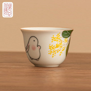 [Guanyun] Golden Laurel Rabbit Tea Cup Personal High-End Mas…