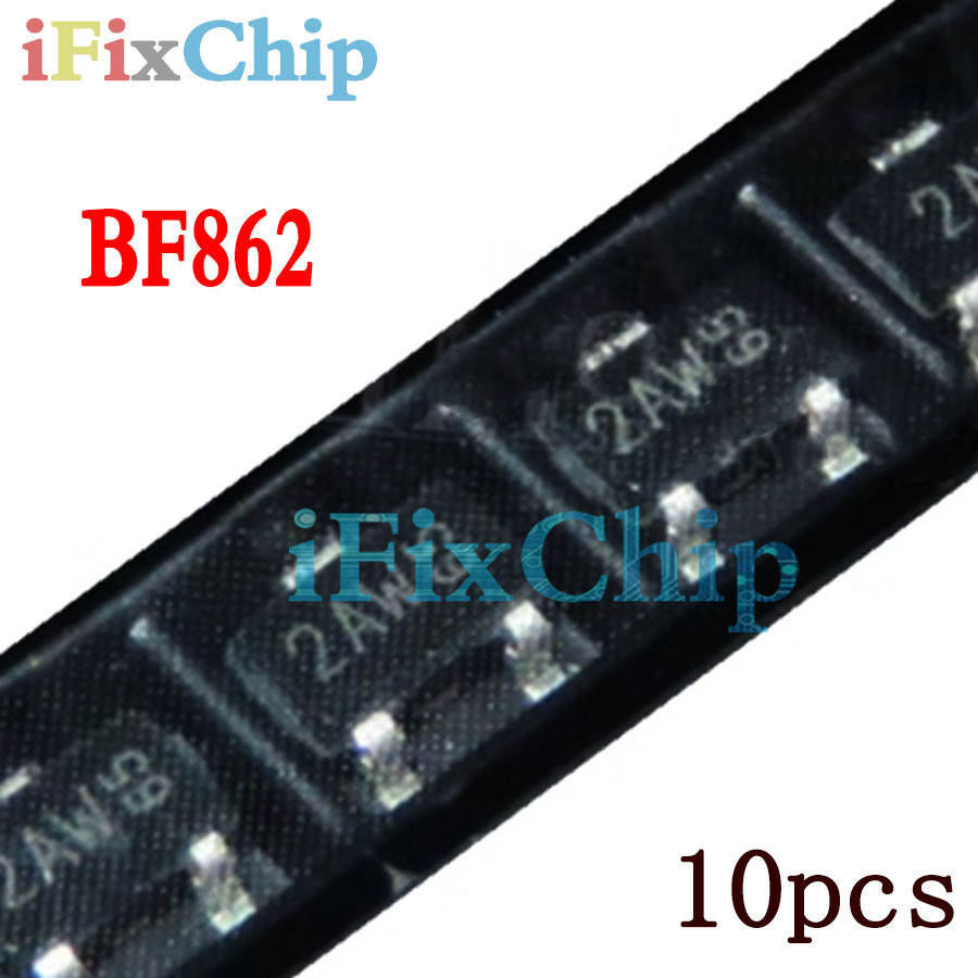 10 ชิ้นใหม่เอี่ยม BF862 SOT-23 BF862