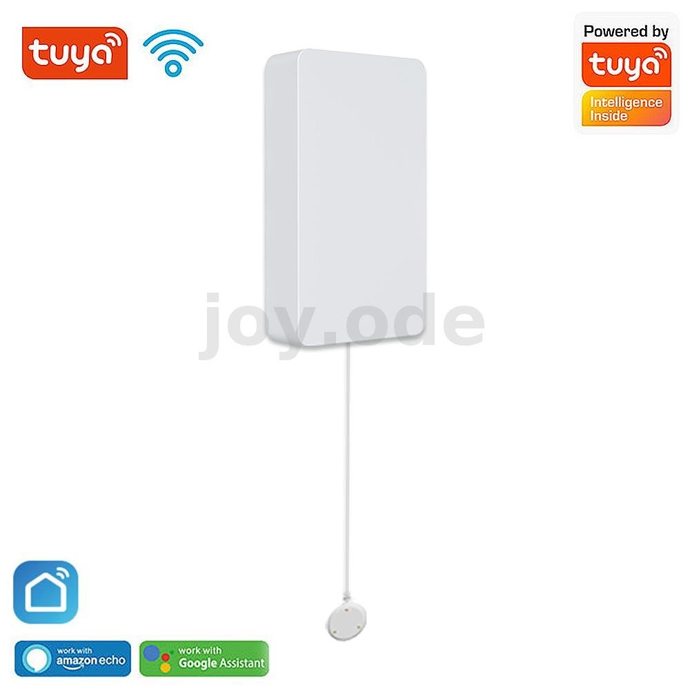Tuya สมาร์ท WiFi Water Flood Sensor 2.4GHz สมาร์ทไร้สาย APP รีโมทคอนโทรลนาฬิกาปลุก Push การแจ้งเตือนน้ํารั่ว Overflow เครื่องตรวจจับใช้งานร่วมกับ Alexa Google Home