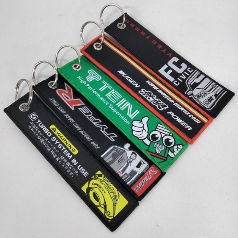1pcs JDM Honda กุญแจรถ, TRD, ช้อน, civic FC, Type R พวงกุญแจชิ้นส่วนรถยนต์