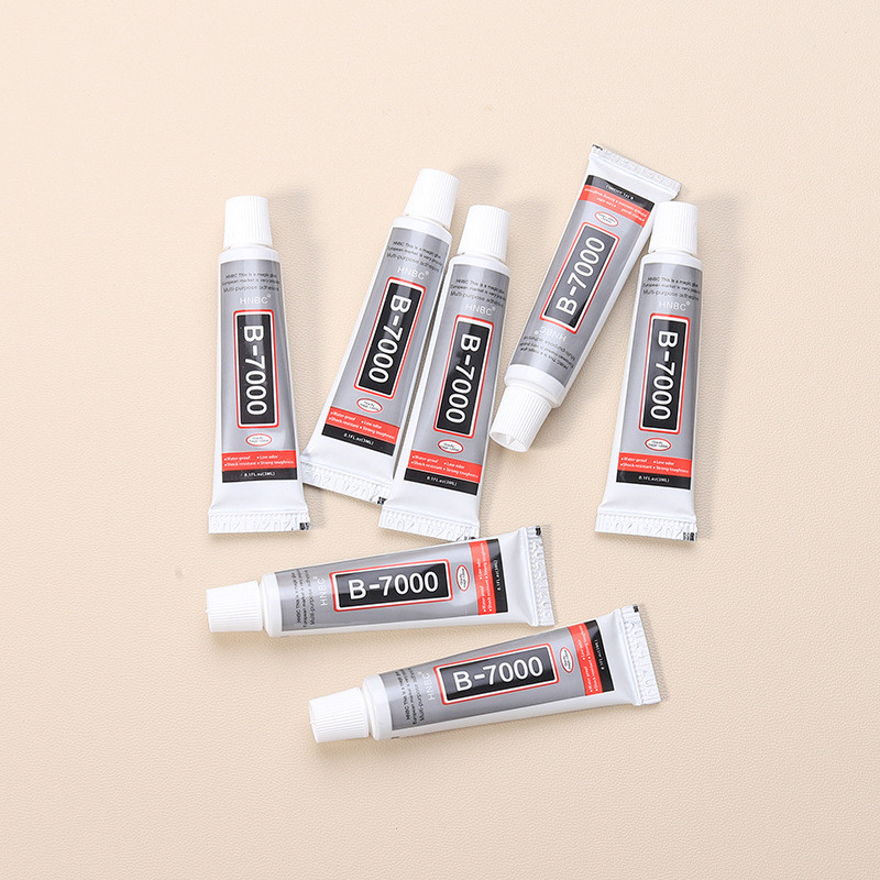 ข7000 กาวโทรศัพท์มือถือหน้าจอกาวเครื่องประดับ พลอยเทียม ทําเอง ทําด้วยมือกาวกิ๊บจุดเพชรเครื่องประดับอะคริลิซูเปอร์กาว