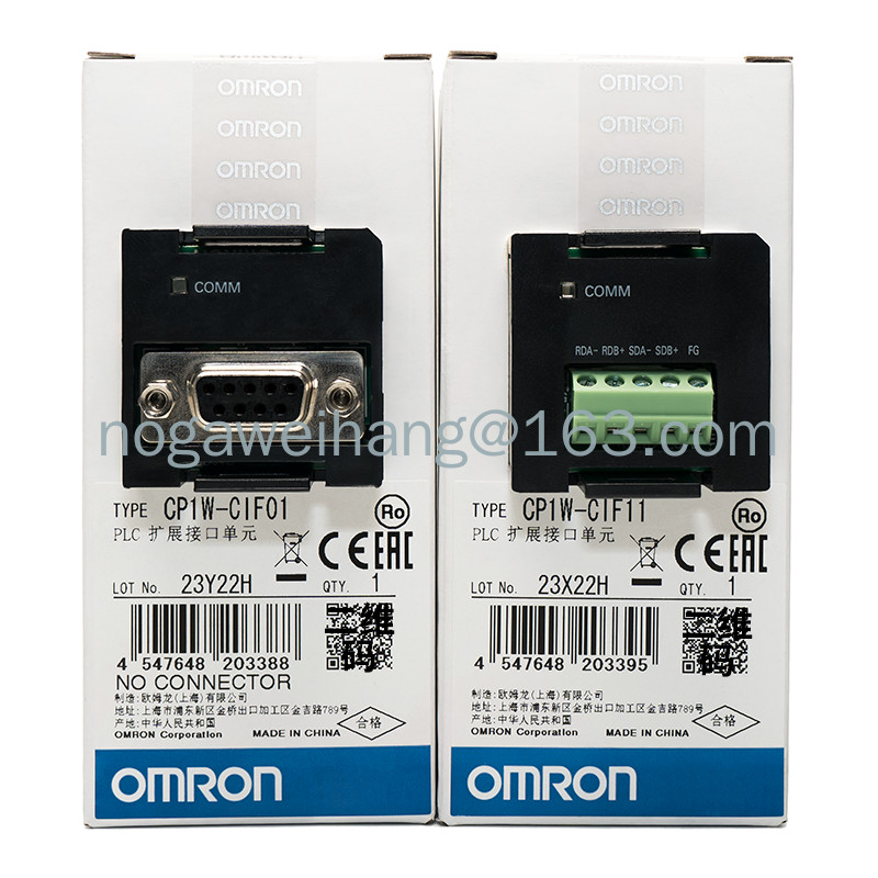 โมดูลการสื่อสาร Omron PLC CP1W-CIF01 CP1W-CIF11 232 พอร์ตอนุกรม 485 ส่วนขยาย